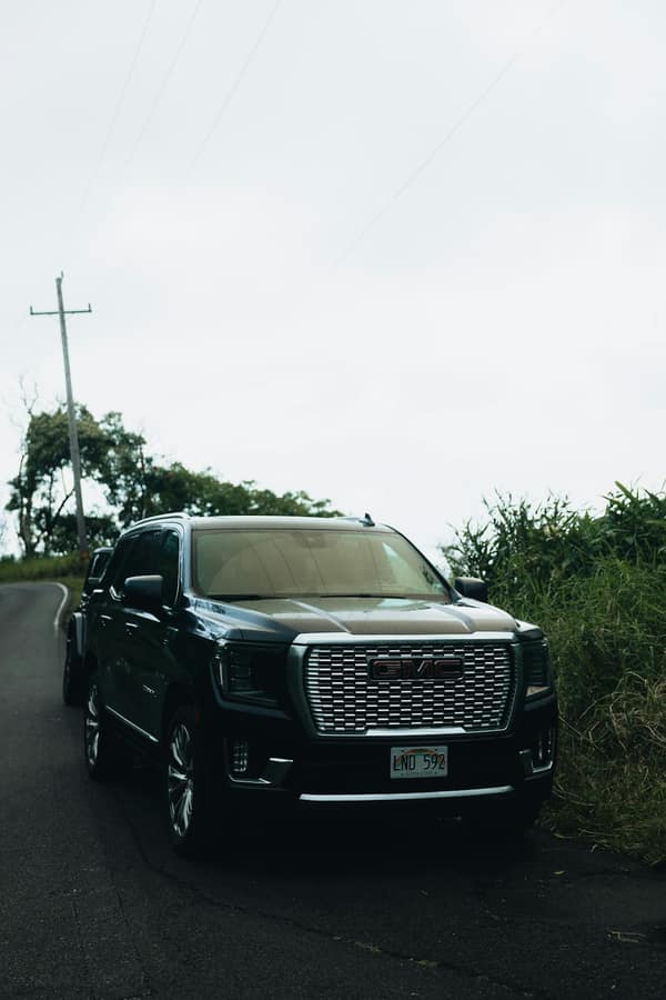 Black GMC Yukon Denali